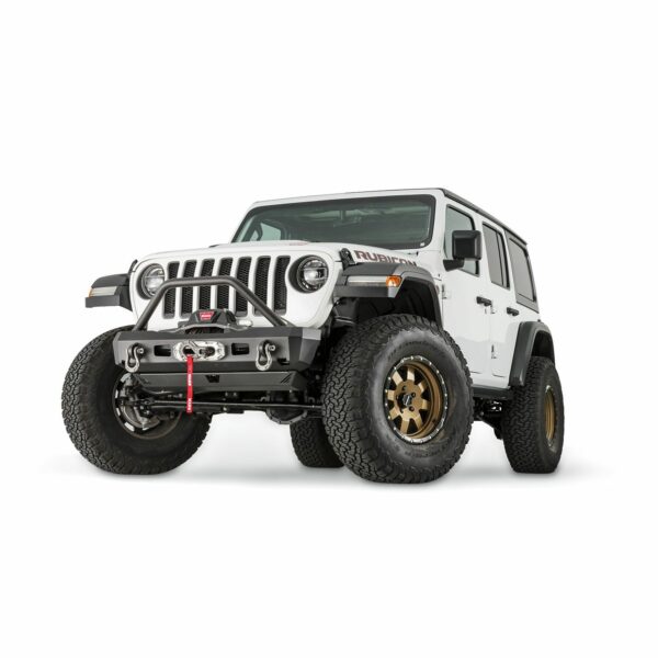 ELITE STUBBY FRONT BUMPER JEEP JL / JT WITH GRILLE GUARD