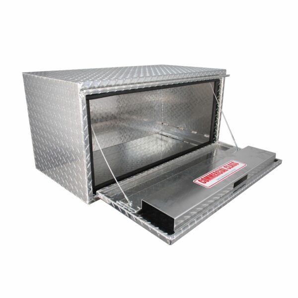 GXTX - HUB1836-BT - 18inch x 18inch x 36inchL HD Under Body, .100 thick diamond, drop down door, Black Texture Coated