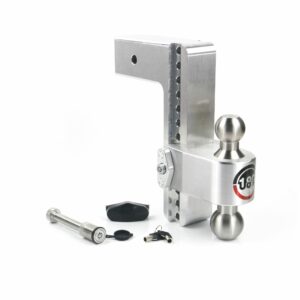 180 Hitch Stainless Steel 10" Drop Hitch with 3" Shank Keyed Alike WS05 Included