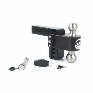 180 Hitch SS Cerakoted 4" Drop Hitch with 2" Shank w/ Keyed Alike WS05