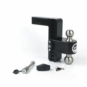 180 Hitch SS 8" Drop Hitch with 2" Shank w/ Keyed Alike WS05