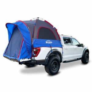 Pittman Outdoors EZ_UP Truck Bed Tent - PPI-TBT_F8, Full Size 8.0'-8.5' Beds - The Ultimate EZ_UP Truck Bed Tent System