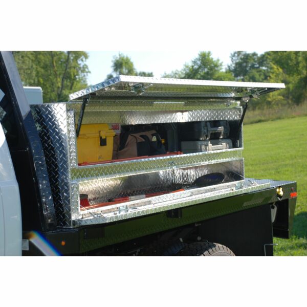 GXTX - TB400-72 - 72inchx20inchx24inch High Cap. Stake Bed Contr. TopSider w/ Doors Comm. Class