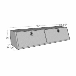 GXTX - TBS100-90D - 90inchx16inchx14.5inch Slanted standard Topsider