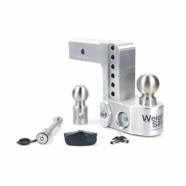Weigh Safe 6" Drop Hitch with 2.5" Shank Keyed Alike WS05 Included