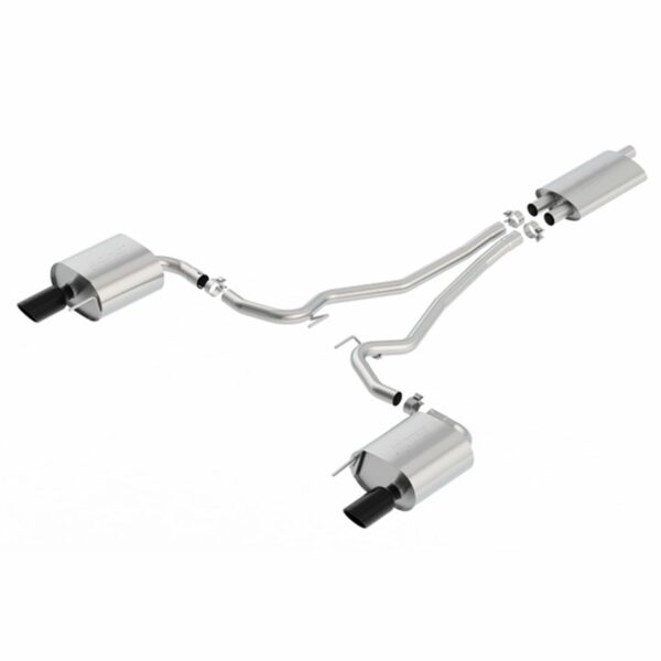 2015-2019 Ford Mustang 2.3L EcoBoost Cat-Back(tm) Exhaust System EC-Type Approved Touring