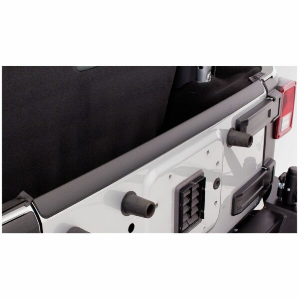 Bushwacker 14013 Black Trail Armor Hood and Tailgate Protector Set for 2007-2018 Jeep Wrangler JK