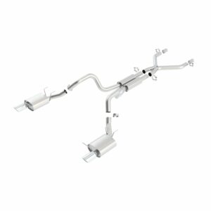 Mustang GT/ Shelby Mustang GT500 2011-2012 Cat-Back(tm) Exhaust System S-Type