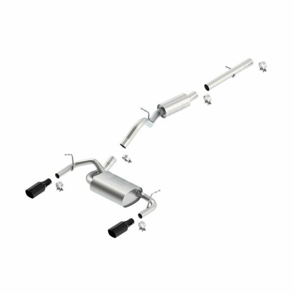 2012-2018 Jeep Wrangler JK Cat-Back(tm) Exhaust System Touring