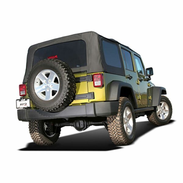 2007-2011 Jeep Wrangler JKU Cat-Back(tm) Exhaust System S-Type Climber