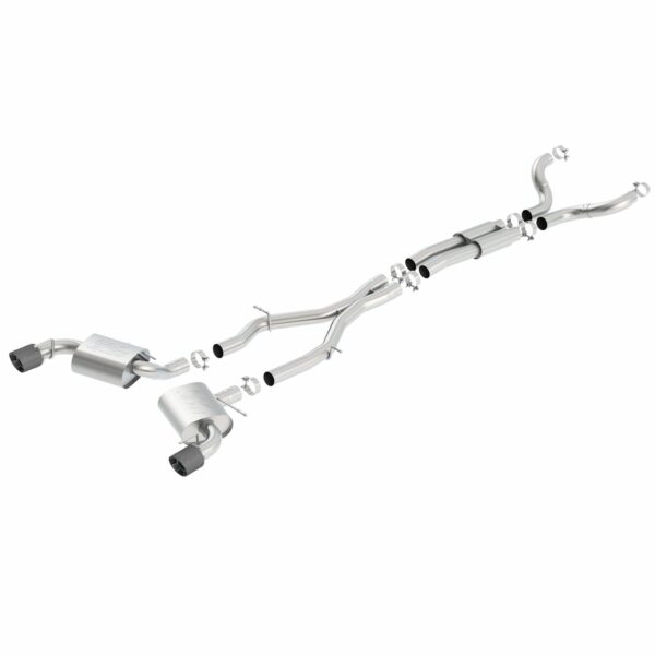 2016-2023 Chevrolet Camaro SS 3 in. With Single Tips Cat-Back(tm) Exhaust System ATAK(r)