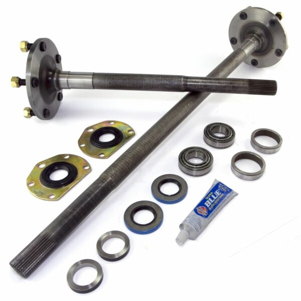 Axle Shaft Kit, 1 Piece, Quadra Trac; 76-86 Jeep CJ7, AMC 20