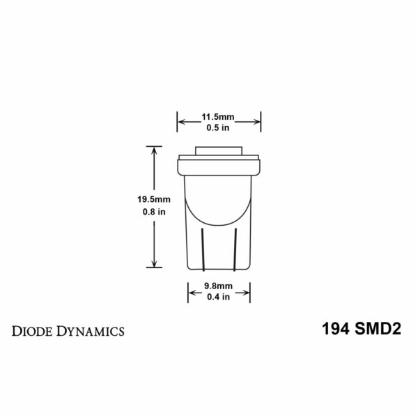 Direct replacement for your factory bulb.