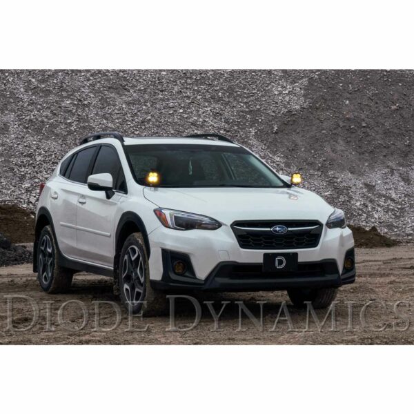 Pod light featuring advanced TIR optics for high efficiency and focus.