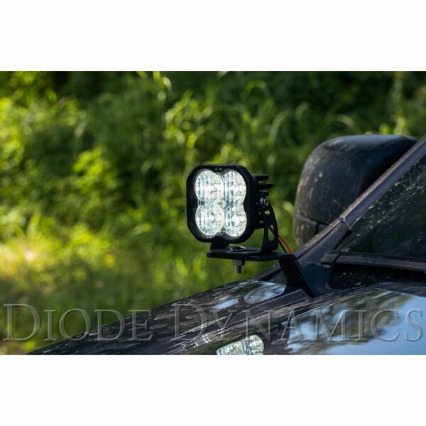 Pod light featuring advanced TIR optics for high efficiency and focus.