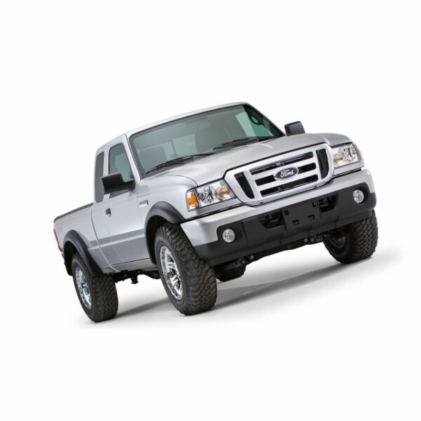 Bushwacker 21910-01 Black Extend-A-Fender Style Smooth Finish 4-Piece Fender Flare Set for 1993-2011 Ford Ranger