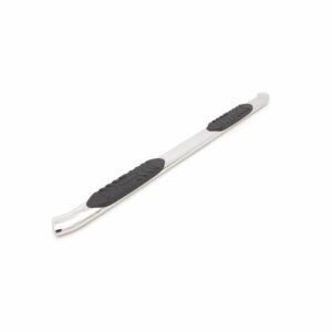 Lund 23789010 Polished Stainless Steel 5 Inch Oval Curved Nerf Bars for 2019-2024 Ford Ranger SuperCrew