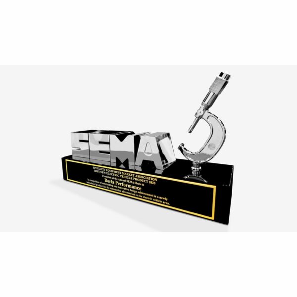 XR-1 Sportsman Racing Muffler 3.5in Center Inlet/ 3.5in Center Outlet 5in Round x 8in Long Body