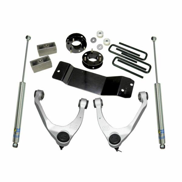 SUPERLIFT LIFT KIT GM 1500 07-16 3.5'' CAST STEEL UPPER ARM 4WD BILSTEIN
