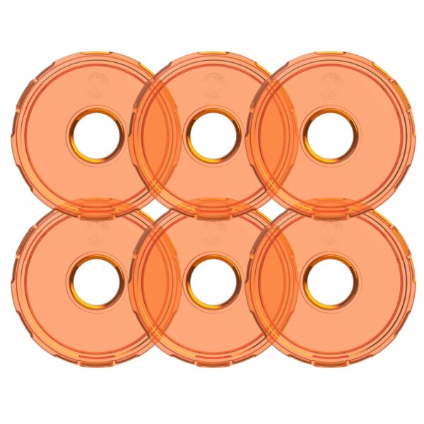 Cyclone V2 LED - Replacement Lens - Amber - 6-PK
