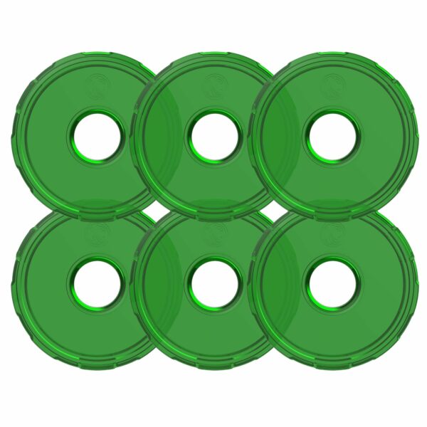 Cyclone V2 LED - Replacement Lens - Green - 6-PK