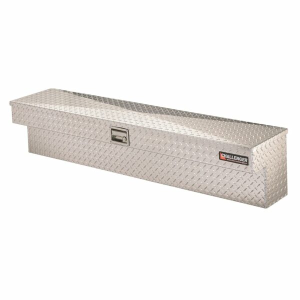 Lund 5748 Challenger Sidemount Storage Box, 48.25-Inch, Brite Aluminum
