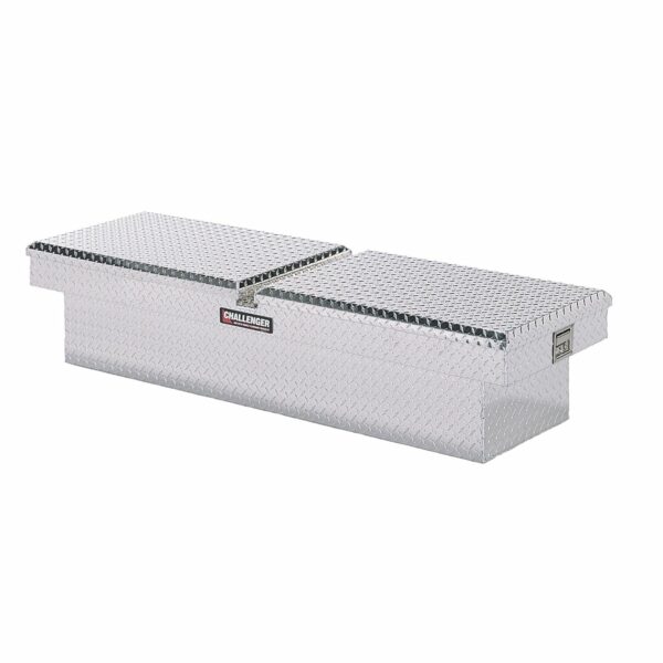 Lund 5950 Challenger Crossover Storage Box, Over 63.25-Inch, Brite Aluminum