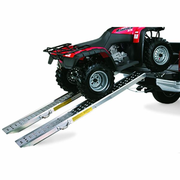 Lund 602012 Folding 87 Inch Aluminum Loading Ramp, 1000-Pound Capacity