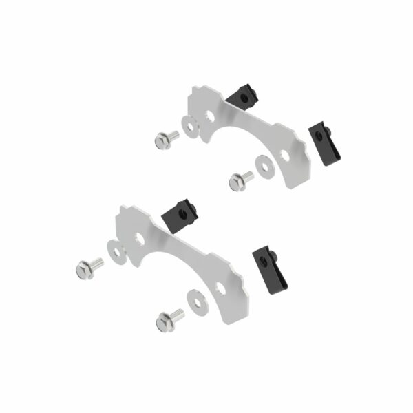 CrateMuffler Endplate Bracket Kit. Bolts To Endplate Of CrateMuffler, Hanger Can Be Welded To Bracket.