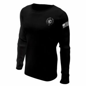 KC Trailblazer Long Sleeve Tee Shirt - Black - Medium