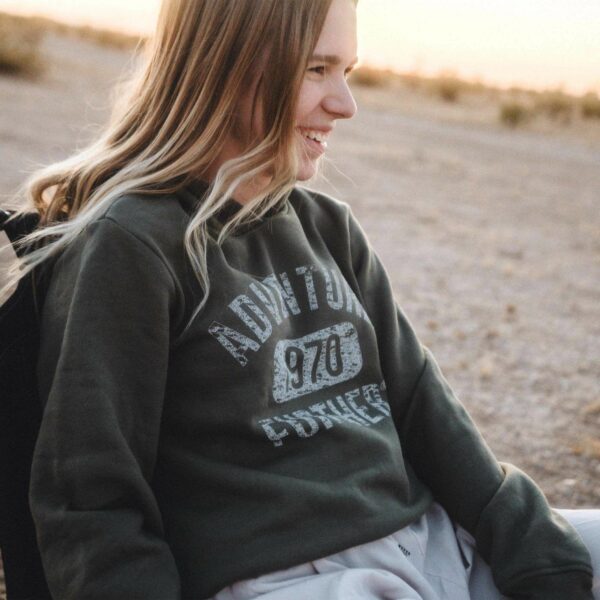 KC Women's Collegiate Adventurer Mid-Length Hoodie - Green - 2X-Large