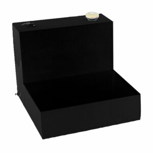 Lund 73248 48 Gallon L-Shaped Storage Tank, Black Aluminum