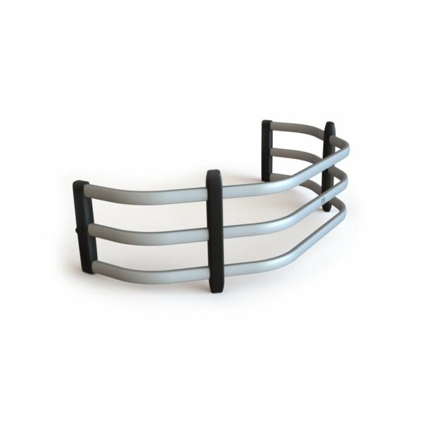 AMP Research 74803-00A Silver BedXTender HD Sport Truck Bed Extender for 2004-24 Ford F-150 (Excludes Heritage/Stepside/Flareside/Models with integrated tailgate step), 2005-08 Lincoln Mark LT, 2007-24 Toyota Tundra