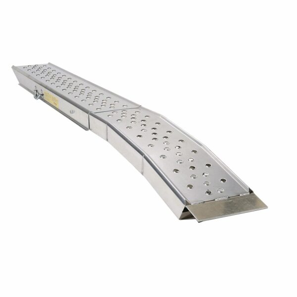 Lund 792103 Arched Folding 118 Inch Aluminum Loading Ramp, 750-Pound Capacity