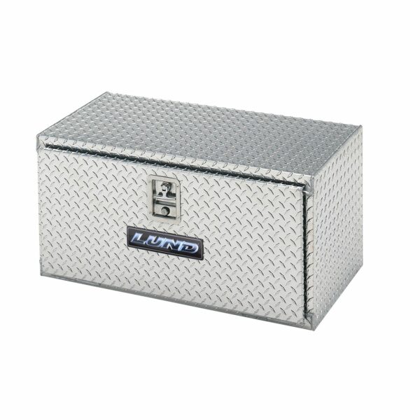 Lund 8224T 24-Inch Underbody Truck Tool Box, Brite Aluminum
