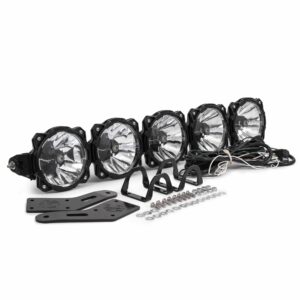 KC Hilites 32 in Pro6 Gravity LED - 5-Light - Light Bar System - 100W Combo Beam - for 14-18 Polaris RZR