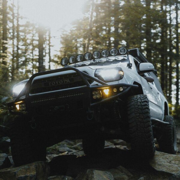 KC Hilites FLEX ERA 3 Dual Mode SAE Fog Lights 2-Light Master Kit Toyota AftrmktBumper