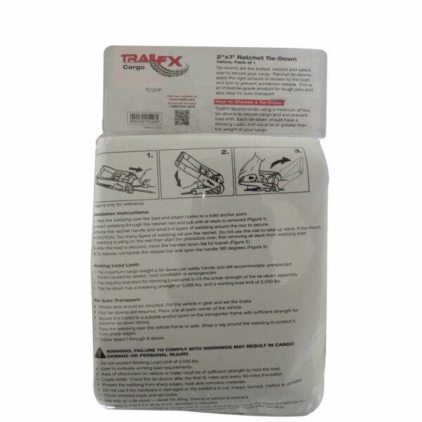 TIE DOWN STRAP Trail FX CARGO STRAP