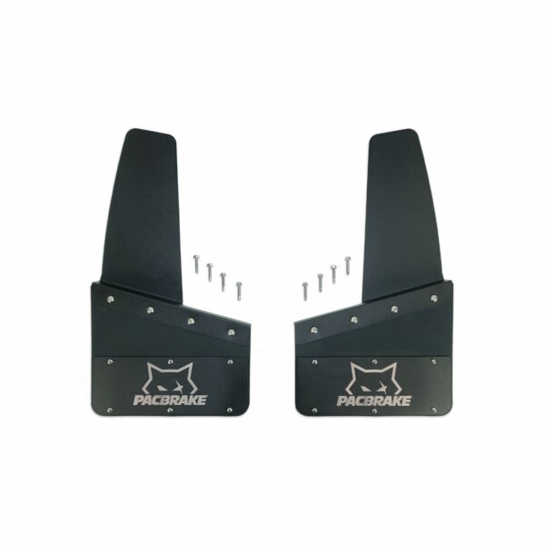 HP10580-12-10 Pacbrake Kickback-Style Mud Flaps (Set of four)