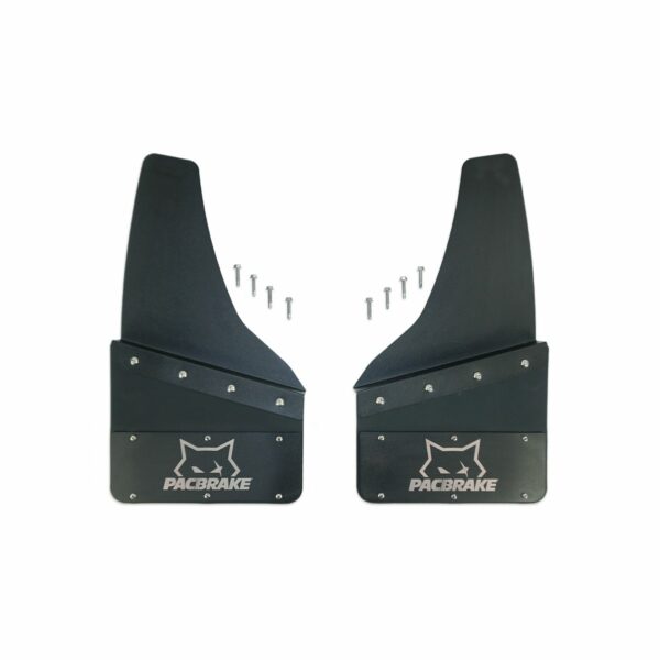 HP10580-12-10 Pacbrake Kickback-Style Mud Flaps (Set of four)