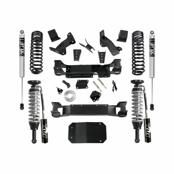 SUPERLIFT LIFT KIT DG 1500 RAM 12-18 4'' with Fox Coilovers & Reservoir Shocks