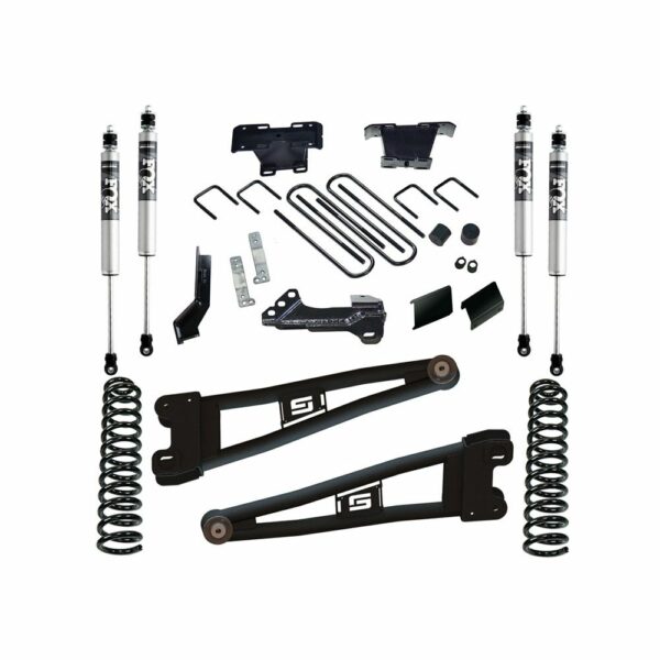 SUPERLIFT RAD ARM LIFT KIT FD F250/350 4WD DSL W/FOX 2.0 SHOCKS 23-24 4in