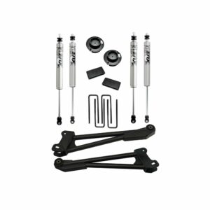 SUPERLIFT LIFT KIT DG 3500 RAM 19-24 2.5 in with Fox 2.0 Shocks and Radius Arms