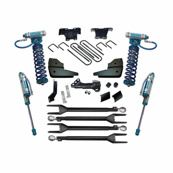 SUPERLIFT 4-LINK LIFT KIT FD F250/350 4WD DSL W/KING SHOCKS 23-24 4in