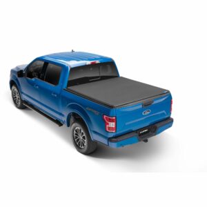 Lund 95814 Genesis Elite Tri-Fold Truck Bed Tonneau Cover for 1983-2011 Ford Ranger; 1994-2010 Mazda B2300, B3000, B4000; Fits 6 Ft. Bed