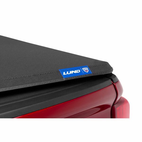 Lund 958292 Genesis Elite Tri-Fold Tonneau - 2019-2024 Chevrolet Silverado 1500/GMC Sierra 1500; Fits 5.5 Ft. Bed, Excl Carbon Pro Bed