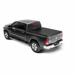 Lund 96063 Genesis Roll Up Truck Bed Tonneau Cover - 2019-2023 Ram 1500 Classic, 2002-2018 Dodge Ram 1500; 2003-2018 Ram 2500, 3500; Fits 8 Ft. Bed (Excludes models w/RamBox)