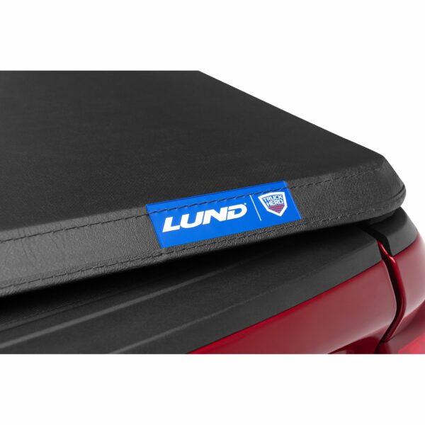 Lund 950293 Genesis Tri-Fold Tonneau - 2019-2024 Chevrolet Silverado 1500/GMC Sierra 1500; Fits 6.5 Ft. Bed