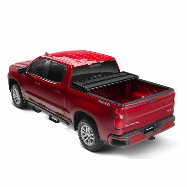 Lund 969164 Hard Fold Truck Bed Tonneau Cover for 2015-2022 Chevrolet Colorado/GMC Canyon; Fits 5 Ft. Bed
