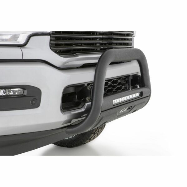 Lund 47121213 Black Bull Bar with Integrated 20 Inch LED Light Bar for 2016-2022 Toyota Tacoma